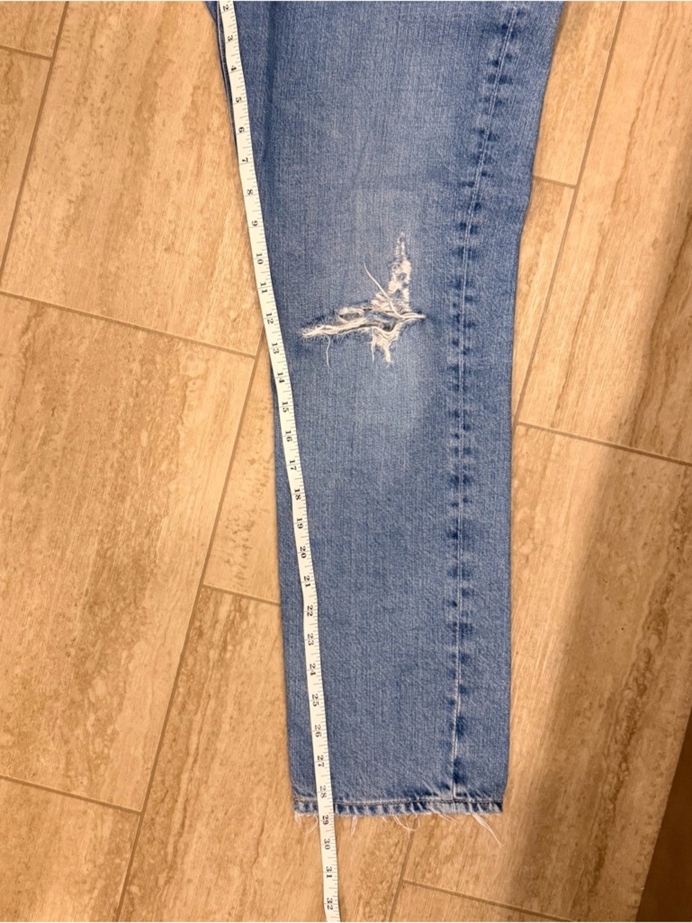 AG-ED Denim Slouchy Slim Ex Boyfriend Jeans Size 29 - Picture 14 of 16